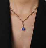Cornflower Blue Sapphire Pendant | 3ct