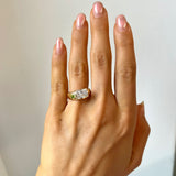 domed cigar band ring