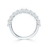 Diamond Oval Cut Eternity Ring 5x3mm | U-Prong