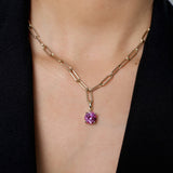 Pink Sapphire Pendant | 3ct