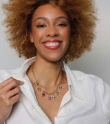 Orange Sapphire Pendant | 3ct