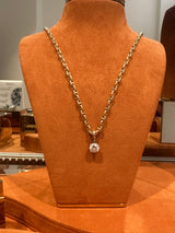 9k Yellow Gold Mini Anchor Chain 50cm