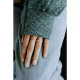 Round Tension Set Wedding Ring with Sustainable Lab Diamonds. Deltora Diamonds Sustainable Lab Diamond Bridal Jewellery.