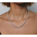 Deltora Diamonds Tennis Necklace made with Sustainable Lab Diamonds.