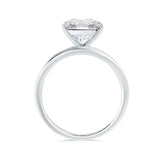 Deltora Diamonds Princess Cut Solitaire Setting made with sustainable lab diamonds.