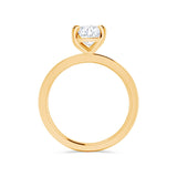 Radiant Cut Solitaire with Sustainable Lab Diamonds.