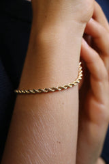 Deltora Diamonds Rope Chain Bracelet.