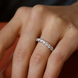 Deltora Diamonds Round Cut Claw Set Diamond Wedding Ring with Sustainable Lab Diamonds.