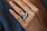 Diamond Eternity Band made with sustainable lab diamonds.