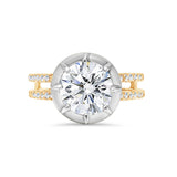 Button Back Diamond Ring | 'One & Only'