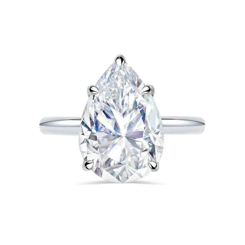 Pear Cut Solitaire Ring | 'One & Only'