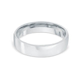 Comfort Fit 5mm Mens Wedding Ring