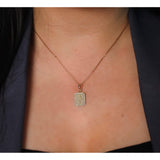 Diamond Lightning Pendant Necklace made with Sustainable Lab Diamonds